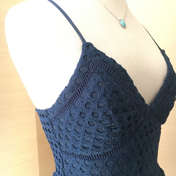 ABERCROMBIE & FITCH Navy Blue Dress - Picture 5 of 15